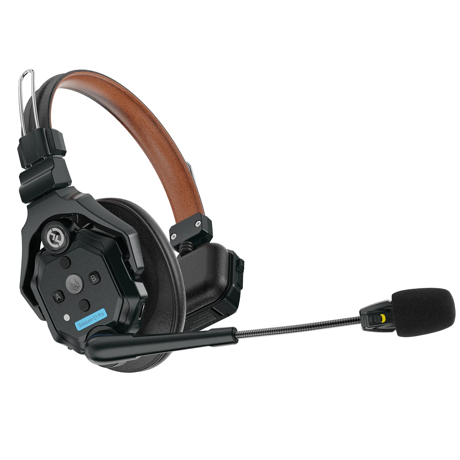 Hollyland Solidcom C1 Pro Remote Headset Full Duplex Wireless Intercom with Noise Canceling Compatible with Solidcom C1 ProSolidcom C1
Hollyland Solidcom C1 Pro Remote Headset Full Duplex Wireless Intercom with Noise Canceling Compatible with Solidcom C1 ProSolidcom C1
