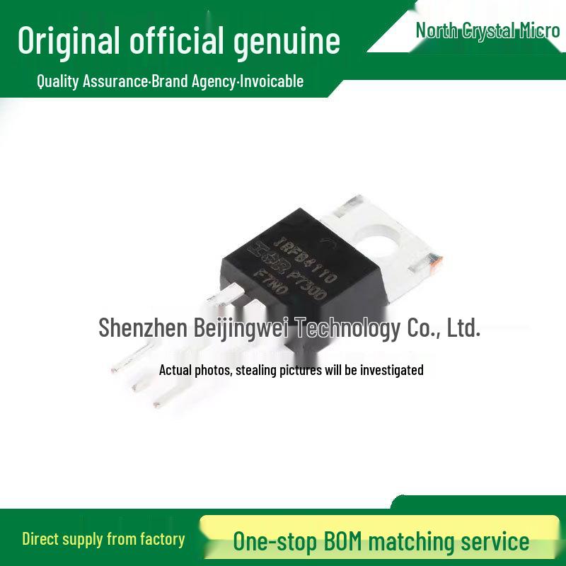 IRFB4110PBF TO-220 N-Channel 100V/180A Through-Hole MOSFET
IRFB4110PBF TO-220 N-Channel 100V/180A Through-Hole MOSFET