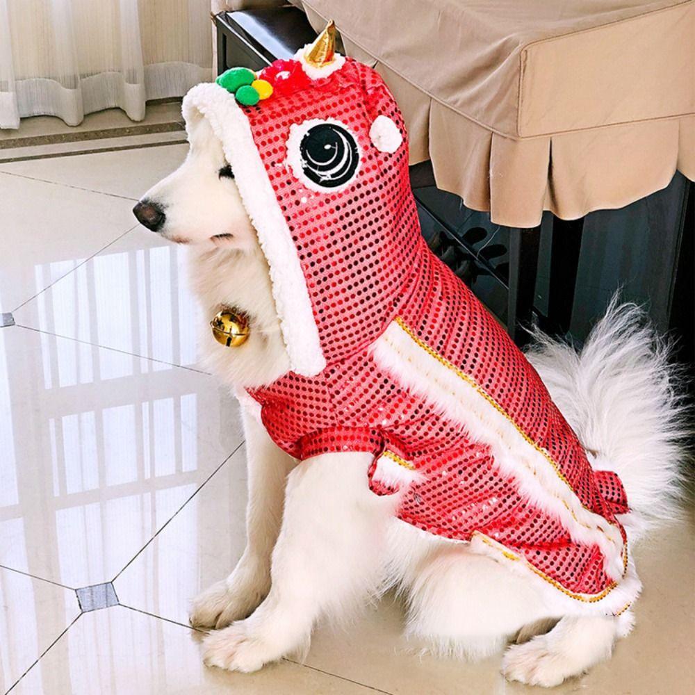 Festival Tang Suit Clothing Festival Lion Dance Costume Dog Clothes Dog Coats Jackets Pet Hoodies XL червоний
Festival Tang Suit Clothing Festival Lion Dance Costume Dog Clothes Dog Coats Jackets Pet Hoodies XL червоний