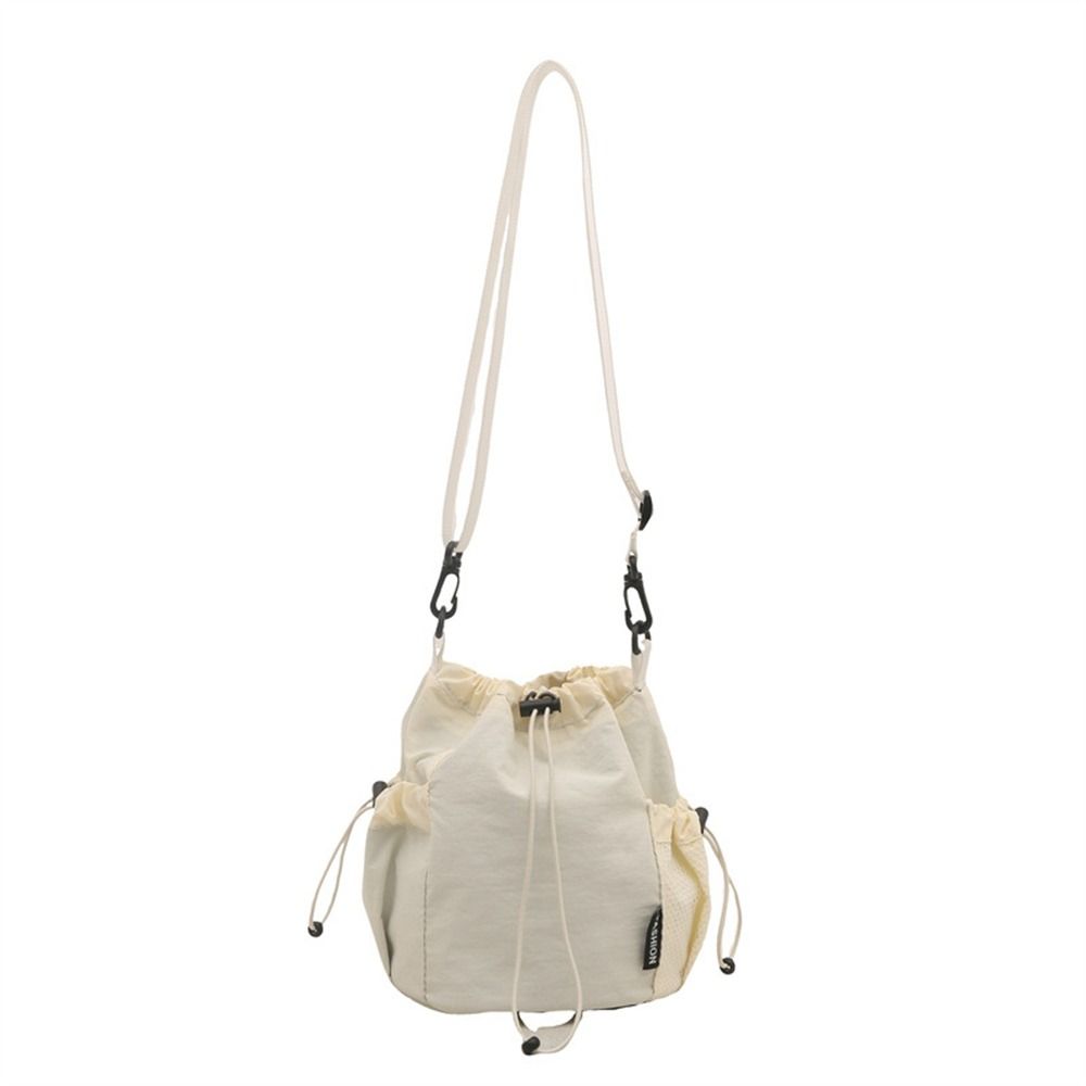 Purse Nylon Shoulder Bag Handbag Small Crossbody Bag Casual Drawstring Bucket Bag Office Worker білий
Purse Nylon Shoulder Bag Handbag Small Crossbody Bag Casual Drawstring Bucket Bag Office Worker білий