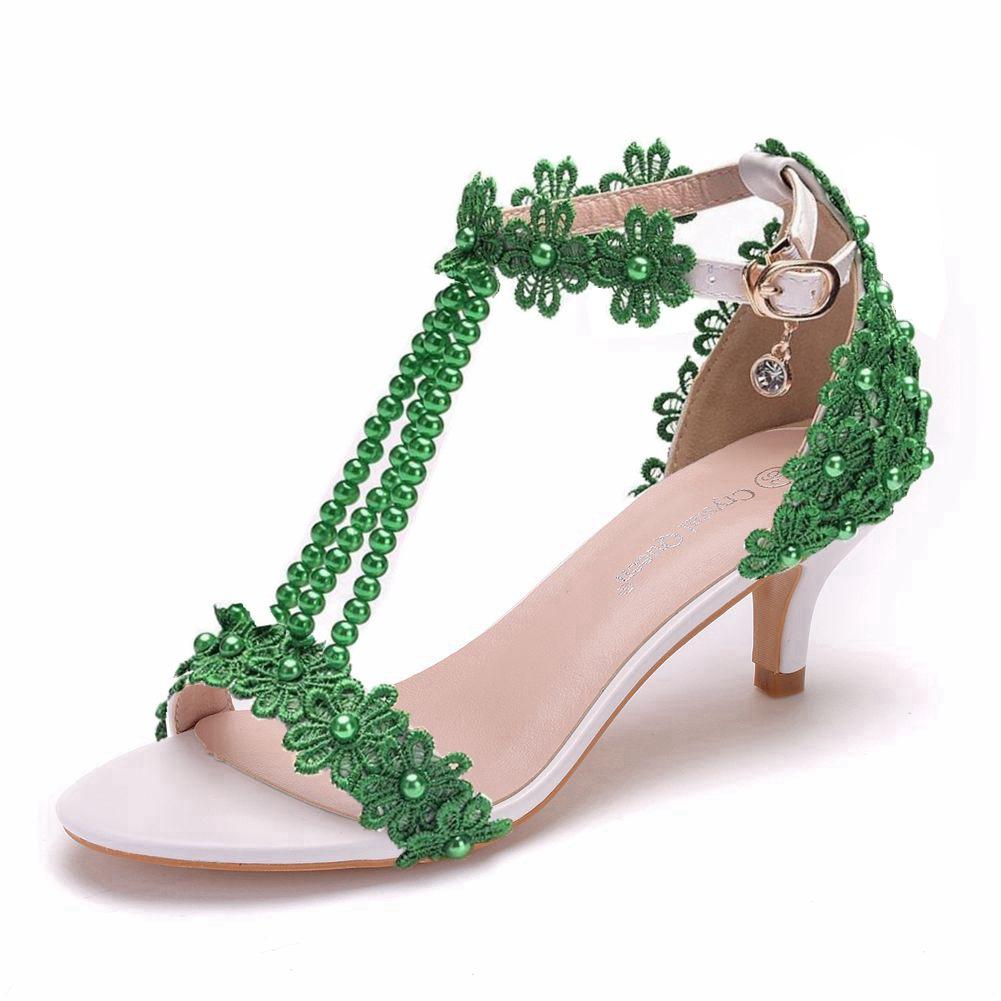 Plus Size Shoes for Women 35-43 Summer Elegant Lace Med Heel Platform Gladiator Sandals Party Wedding Evening Casual Sandals 36 зелений
Plus Size Shoes for Women 35-43 Summer Elegant Lace Med Heel Platform Gladiator Sandals Party Wedding Evening Casual Sandals 36 зелений