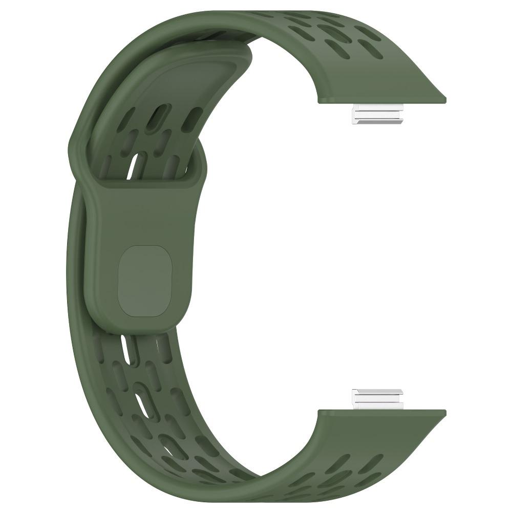 Breathable Silicone Strap For Huawei Watch Fit 5Pro /4 Pro Sport Wristband Bracelet Belt For Huawei Watch Fit 5/4/Fit 3 Band Accessories зелёный
Breathable Silicone Strap For Huawei Watch Fit 5Pro /4 Pro Sport Wristband Bracelet Belt For Huawei Watch Fit 5/4/Fit 3 Band Accessories зелёный