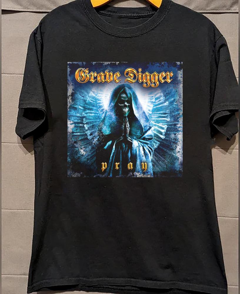 Pray Grave Digger Black Cotton Shirt Full size S5XL SN286 Unisex T-Shirt S
Pray Grave Digger Black Cotton Shirt Full size S5XL SN286 Unisex T-Shirt S