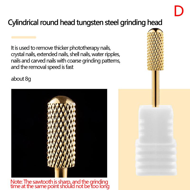 Tungsten Steel Nail Drill Bit For Manicure Machine Electric Bits Mill Cutter Manicure Drill Bits Sanding Heads Tools Accessories
Tungsten Steel Nail Drill Bit For Manicure Machine Electric Bits Mill Cutter Manicure Drill Bits Sanding Heads Tools Accessories