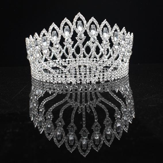Sparkling Crystal Bridal Tiara Crowns For Girl/Women Headpiece Wedding Bride Diadem Decorations For Hair Jewelry Accessories срібні білого кольору
Sparkling Crystal Bridal Tiara Crowns For Girl/Women Headpiece Wedding Bride Diadem Decorations For Hair Jewelry Accessories срібні білого кольору