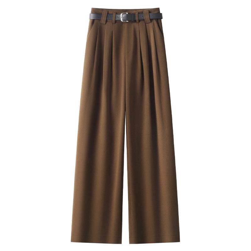 Khaki Wool Wide-Leg Pants for Women: New 2024 Autumn/Winter Relaxed Slim-Fit Straight-Leg with Drape Casual Long Pants M чёрный
Khaki Wool Wide-Leg Pants for Women: New 2024 Autumn/Winter Relaxed Slim-Fit Straight-Leg with Drape Casual Long Pants M чёрный