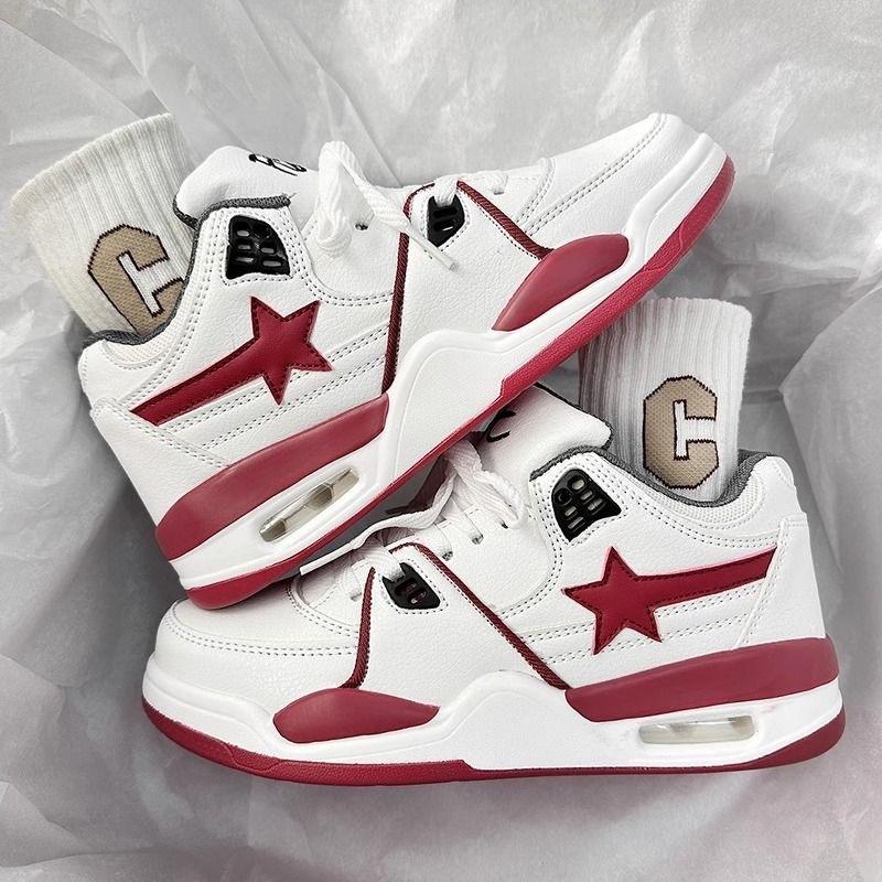 Гуочао шик звезда воздушная подушка спортивная обувь студенческая мужская и женская универсальная обувь для бега ins тренд лето пара белые туфли 40 красный
Гуочао шик звезда воздушная подушка спортивная обувь студенческая мужская и женская универсальная обувь для бега ins тренд лето пара белые туфли 40 красный