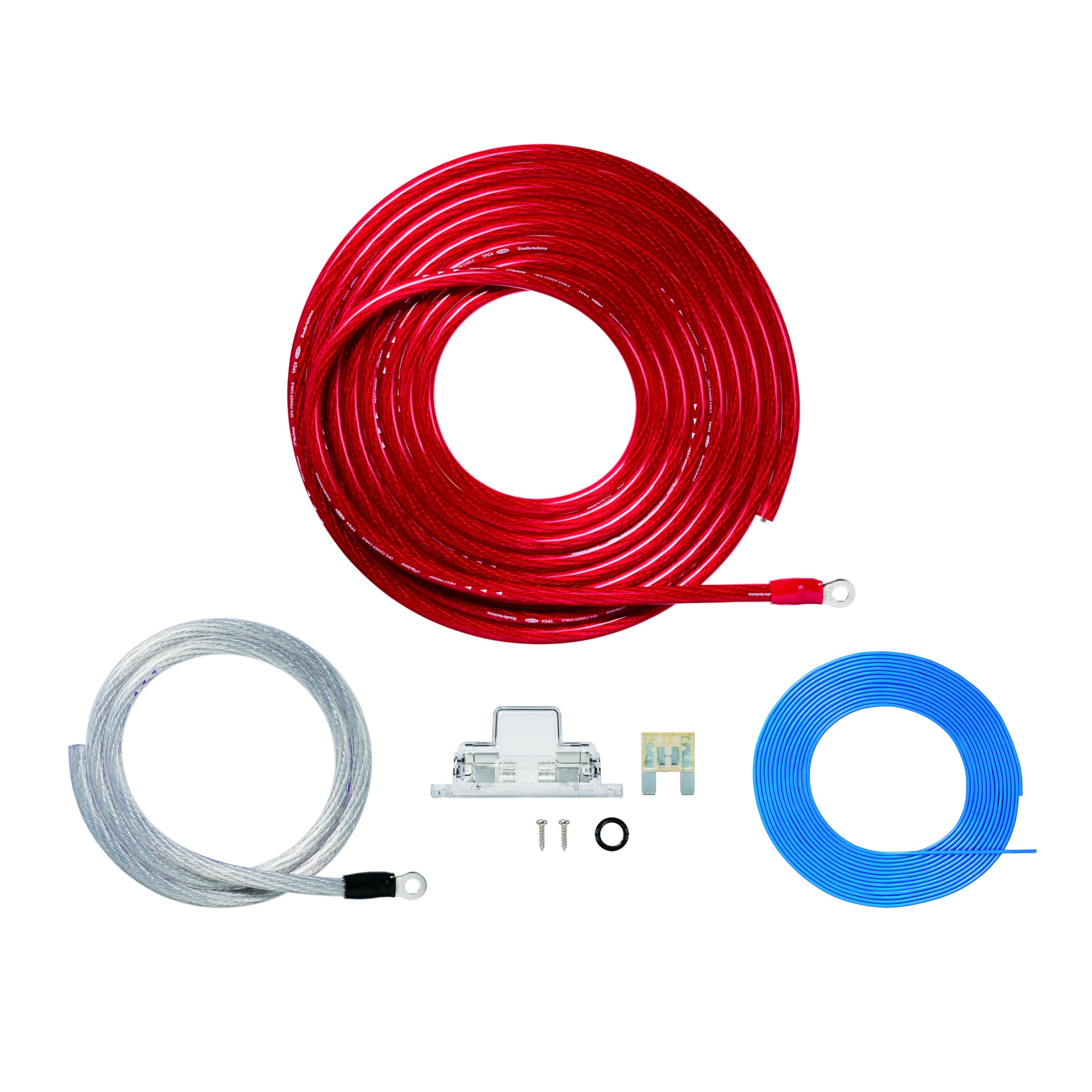 Audio Technica Комплект кабелю живлення Підсилювач потужності Комплект живлення 4AWG 12V TPK-400R 960W/80A
Audio Technica Комплект кабелю живлення Підсилювач потужності Комплект живлення 4AWG 12V TPK-400R 960W/80A