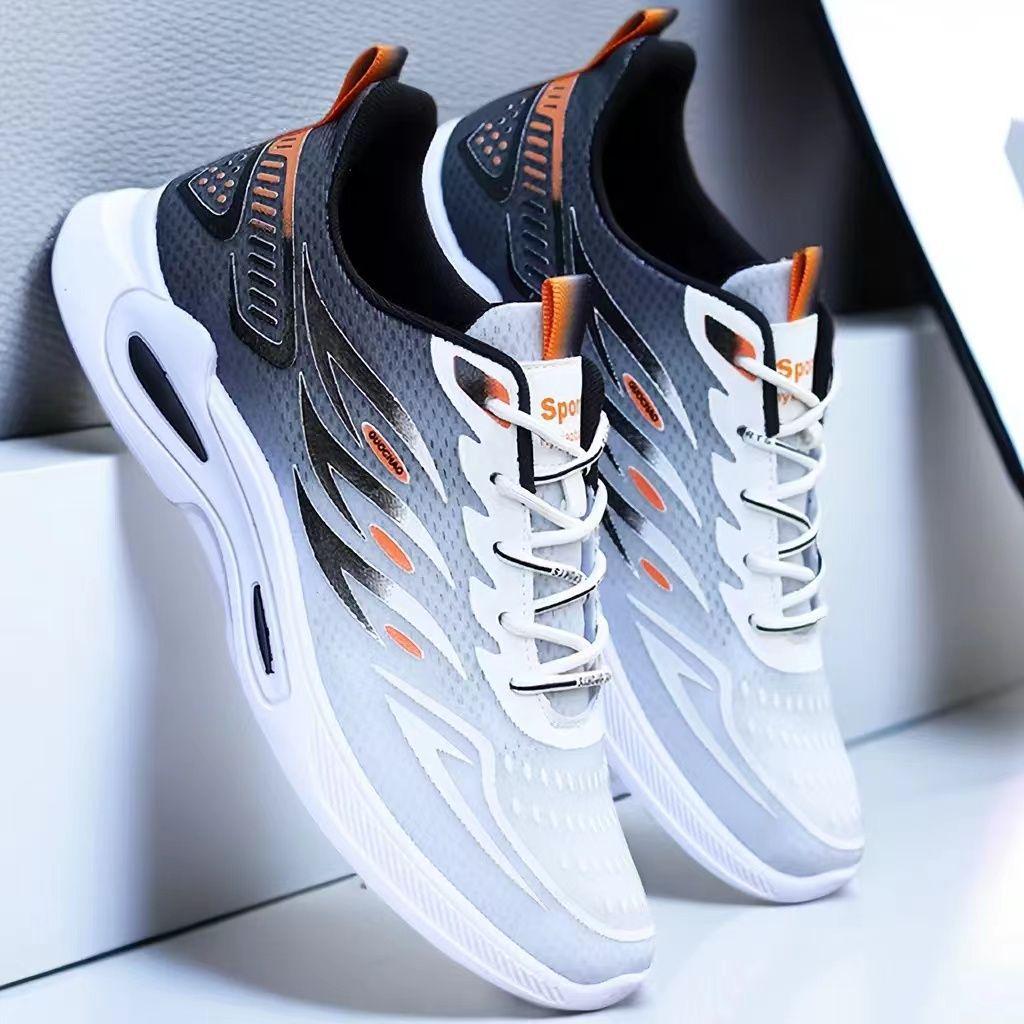 Мужские модные дышащие спортивные кроссовки Flyknit, повседневные кроссовки на мягкой подошве 42 оранжевый/белый
Мужские модные дышащие спортивные кроссовки Flyknit, повседневные кроссовки на мягкой подошве 42 оранжевый/белый