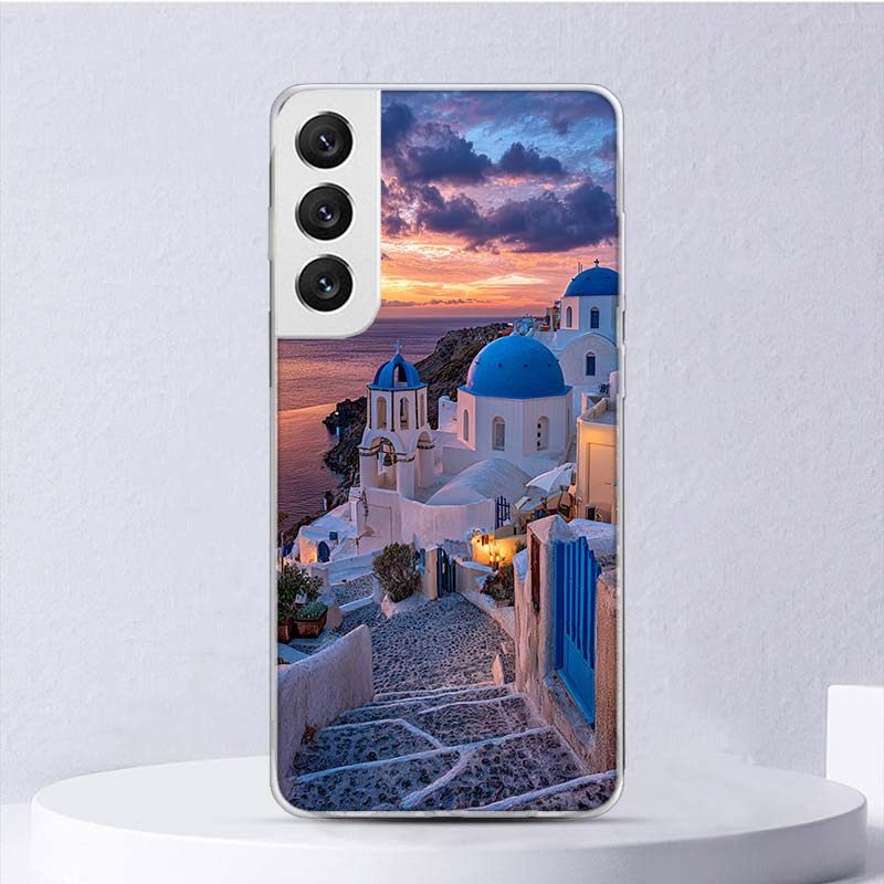 Greece In Summer Santorini Soft Case For Samsung Galaxy S25 S24 S23 S22 Ultra Phone Cover S20 FE S21 Plus S25 Edge + Funda Coque Samsung S24
Greece In Summer Santorini Soft Case For Samsung Galaxy S25 S24 S23 S22 Ultra Phone Cover S20 FE S21 Plus S25 Edge + Funda Coque Samsung S24