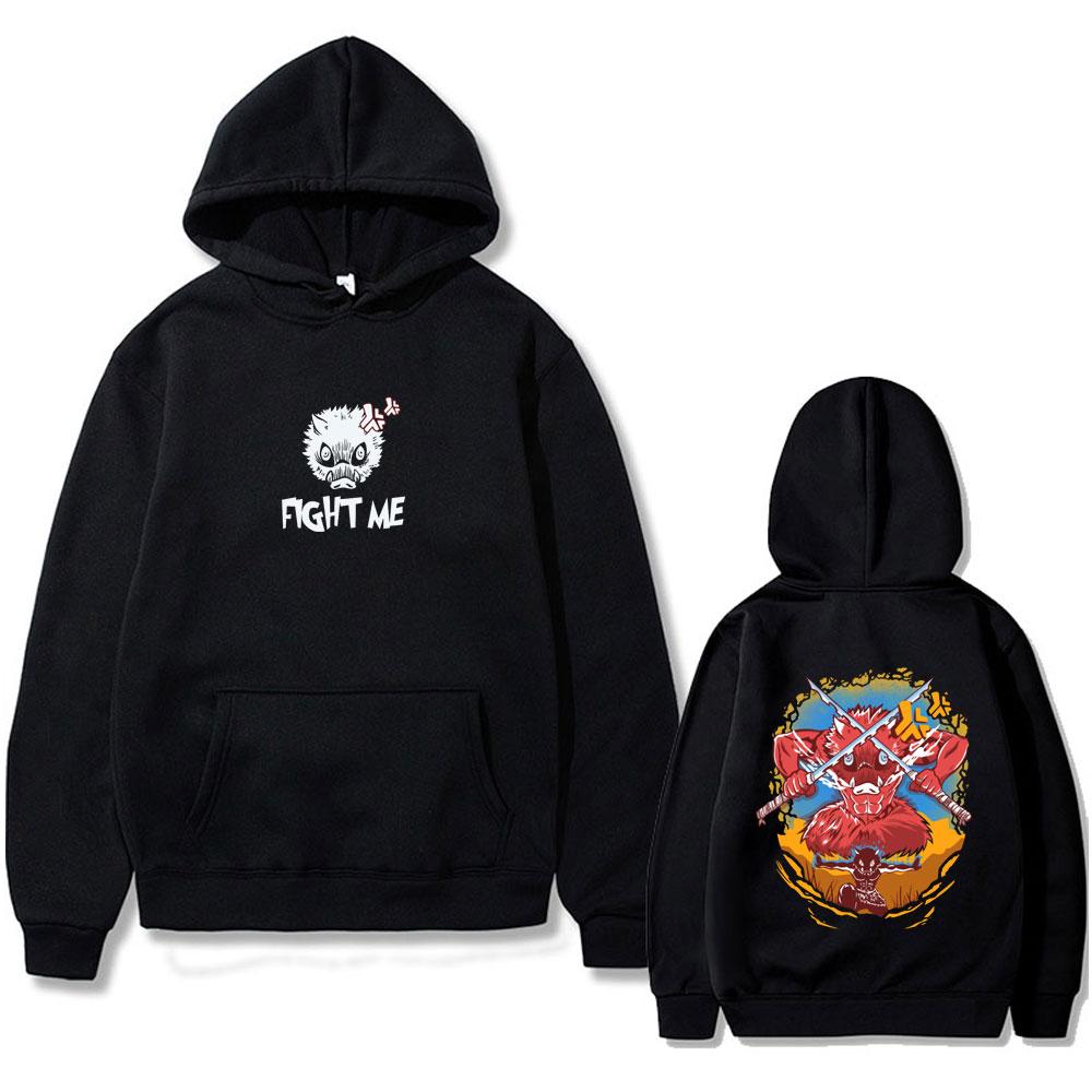 Anime Demon Slayer Hashibira Inosuke Hoodie Men Women Casual Vintage Streetwear Fashion Oversized Pullover Hoodies S
Anime Demon Slayer Hashibira Inosuke Hoodie Men Women Casual Vintage Streetwear Fashion Oversized Pullover Hoodies S