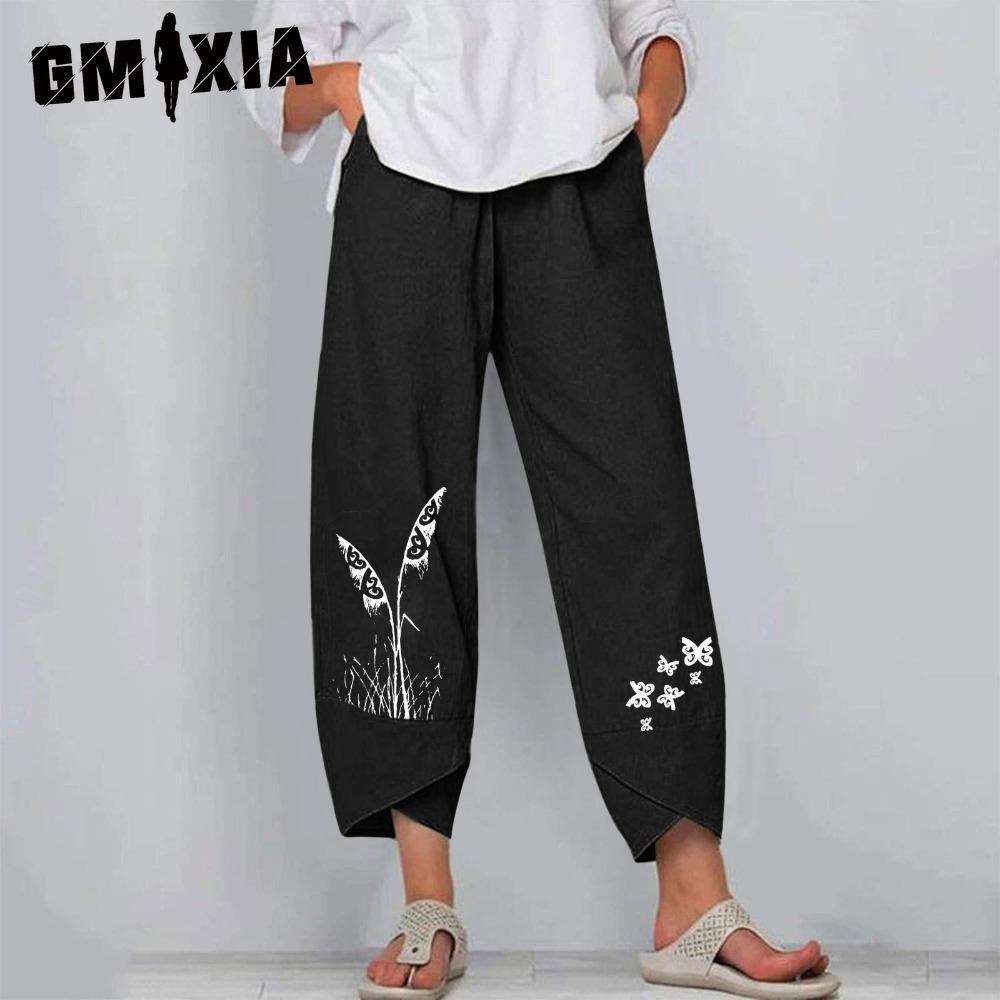 GMXIA 4 Color Women Fashion Casual Cotton Linen Plus Size Long Trousers Plain Wide Leg Harem Pants Loose Plain Pants XXXXXL сірий
GMXIA 4 Color Women Fashion Casual Cotton Linen Plus Size Long Trousers Plain Wide Leg Harem Pants Loose Plain Pants XXXXXL сірий