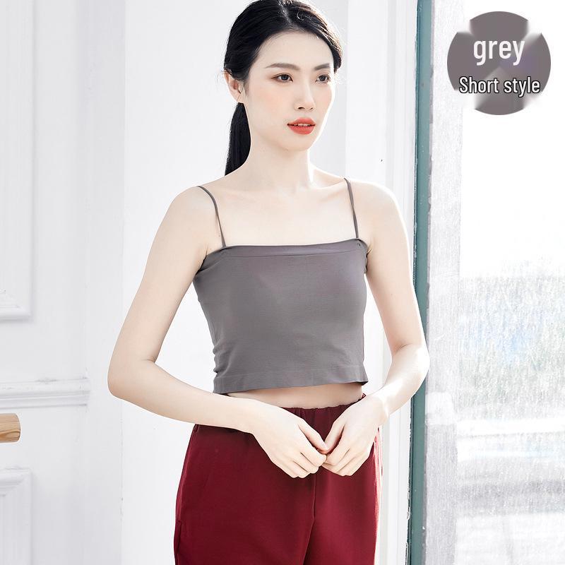 Женский балетный и йога топ-майка на бретелях с нагрудными вкладышами One Size
Женский балетный и йога топ-майка на бретелях с нагрудными вкладышами One Size