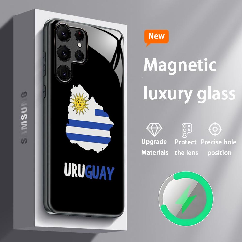 Cool Uruguay flag design Phone Case For Samsung S25 S24 S23 S22 S21 S20 Plus Ultra Note20 Glass Magnetic Case Samsung S22 Plus
Cool Uruguay flag design Phone Case For Samsung S25 S24 S23 S22 S21 S20 Plus Ultra Note20 Glass Magnetic Case Samsung S22 Plus