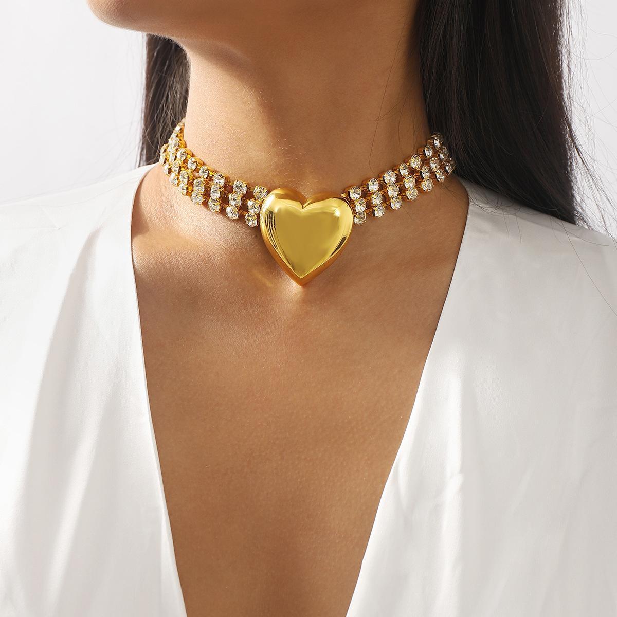 Tooxika Fashionable Design Sense Multi-layer Love Diamond Necklace Light Luxury Niche Choker Exaggerated Necklace
Tooxika Fashionable Design Sense Multi-layer Love Diamond Necklace Light Luxury Niche Choker Exaggerated Necklace