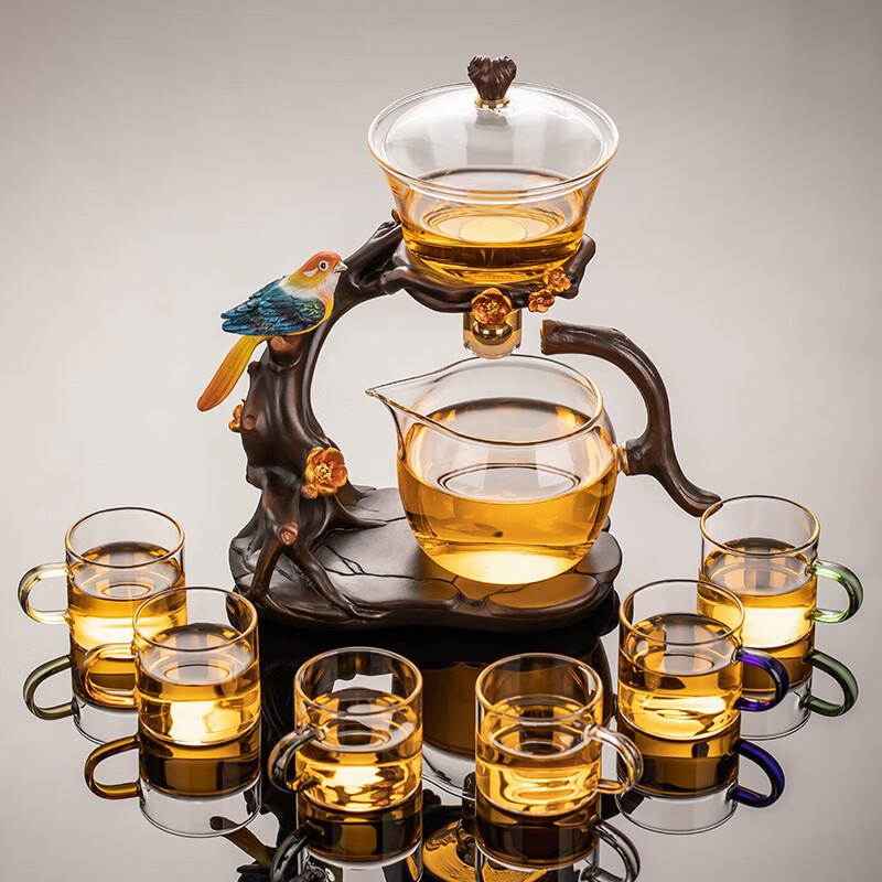 Ciyouming Luxury Automatic Glass Tea Set
Ciyouming Luxury Automatic Glass Tea Set