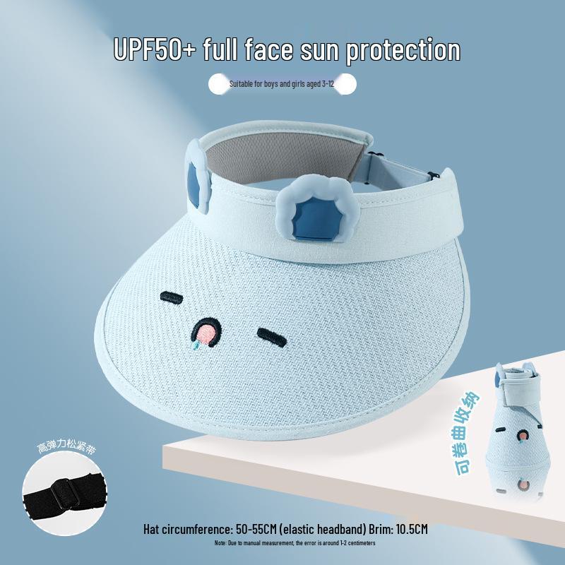 Korean Style Kids Wide-Brim Sun Hat with UV Protection for Summer синій
Korean Style Kids Wide-Brim Sun Hat with UV Protection for Summer синій