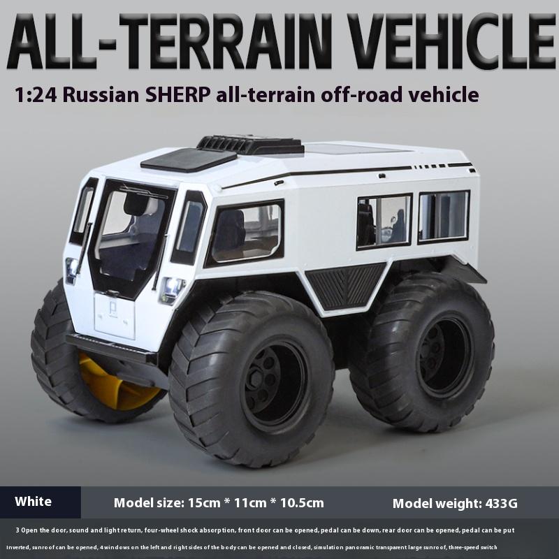 1:24 російський всюдихід Sherp All Terrain Off Road Vehicle Модель автомобіля зі сплаву Металевий литий Модель автомобіля Звук і світло Прикраси Колекція Подарунок для друга білий
1:24 російський всюдихід Sherp All Terrain Off Road Vehicle Модель автомобіля зі сплаву Металевий литий Модель автомобіля Звук і світло Прикраси Колекція Подарунок для друга білий