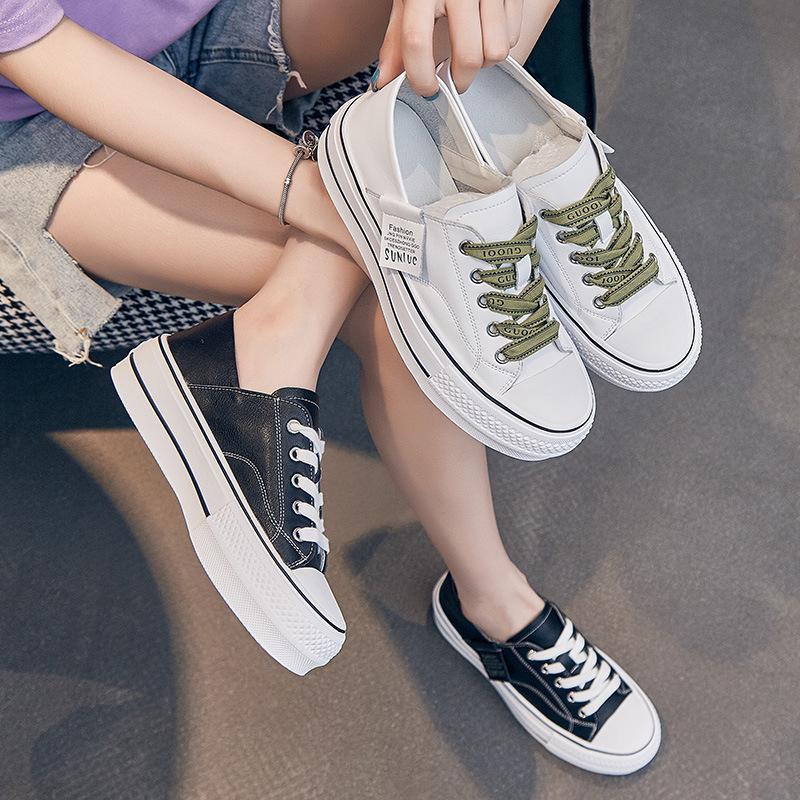 Women s Thick-Soled White Leather Slip-On Sneakers, Fashionable & Comfortable for Spring 2025 35 білий
Women s Thick-Soled White Leather Slip-On Sneakers, Fashionable & Comfortable for Spring 2025 35 білий
