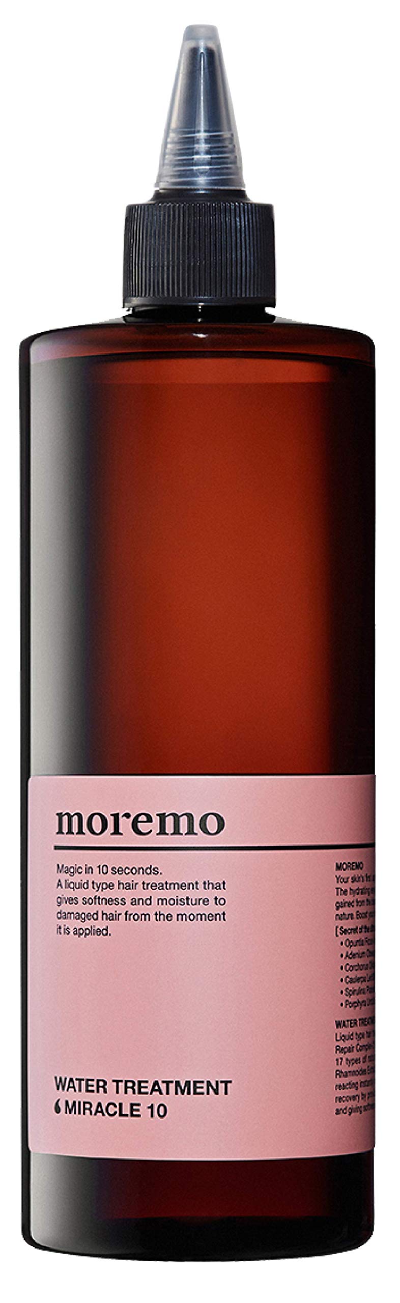 moremo Water Treatment Miracle 10 (480mL Official Japanese Distributor) Rinse-off Treatment Silicone-free Large Capacity
moremo Water Treatment Miracle 10 (480mL Official Japanese Distributor) Rinse-off Treatment Silicone-free Large Capacity
