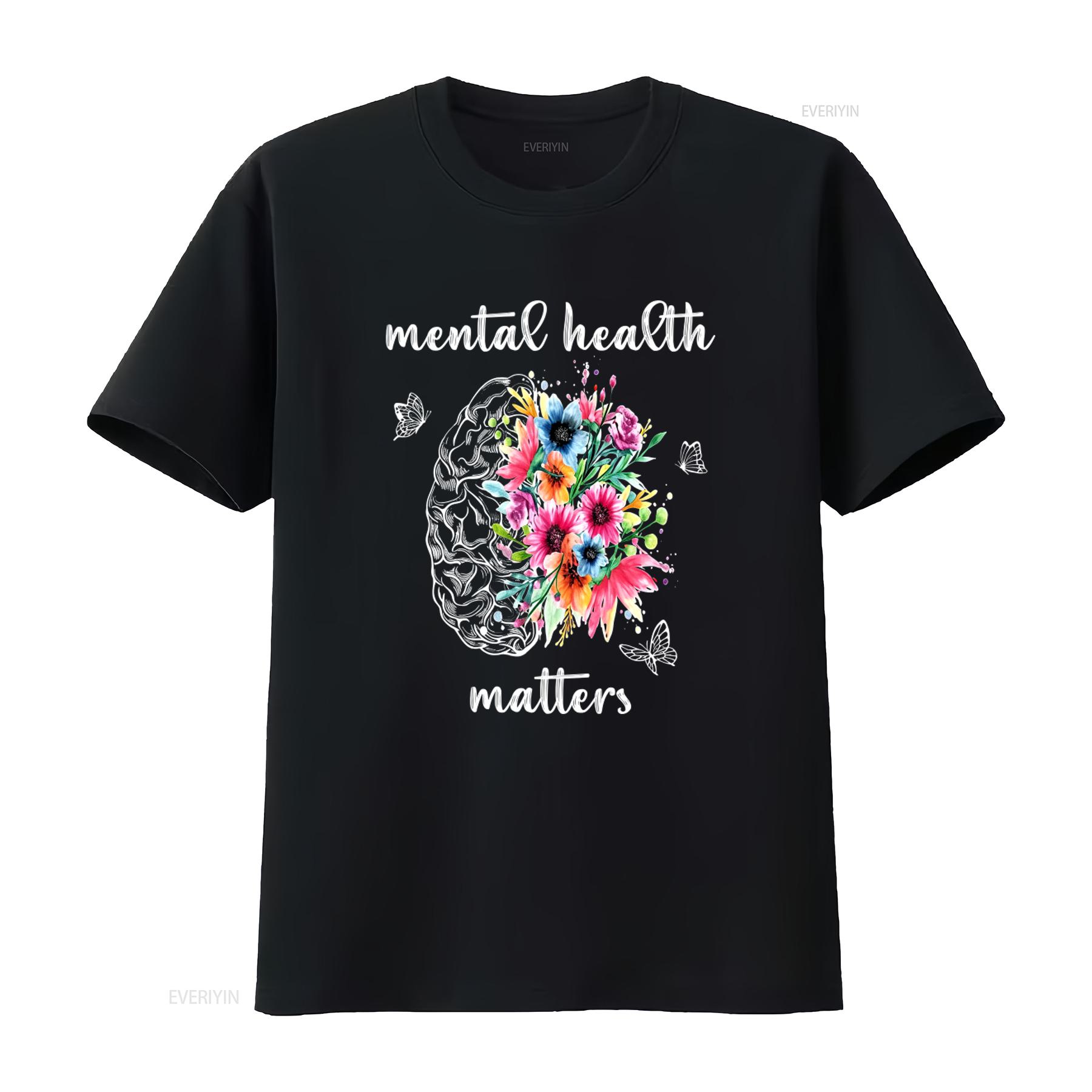 Mental Health Matters T Shirt Floral Brain Design for Plant Lovers Therapists Anxiety Awareness vintage Washed Stretched 4XL
Mental Health Matters T Shirt Floral Brain Design for Plant Lovers Therapists Anxiety Awareness vintage Washed Stretched 4XL