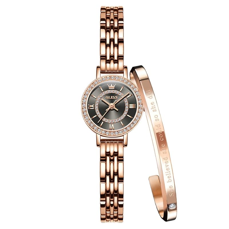 OLEVS arm clock ladies Japanese quartz woman watch ultra thin rose gold simple stainless bracelet fashionable watches Waterproof 30M Watch bangle set
OLEVS arm clock ladies Japanese quartz woman watch ultra thin rose gold simple stainless bracelet fashionable watches Waterproof 30M Watch bangle set