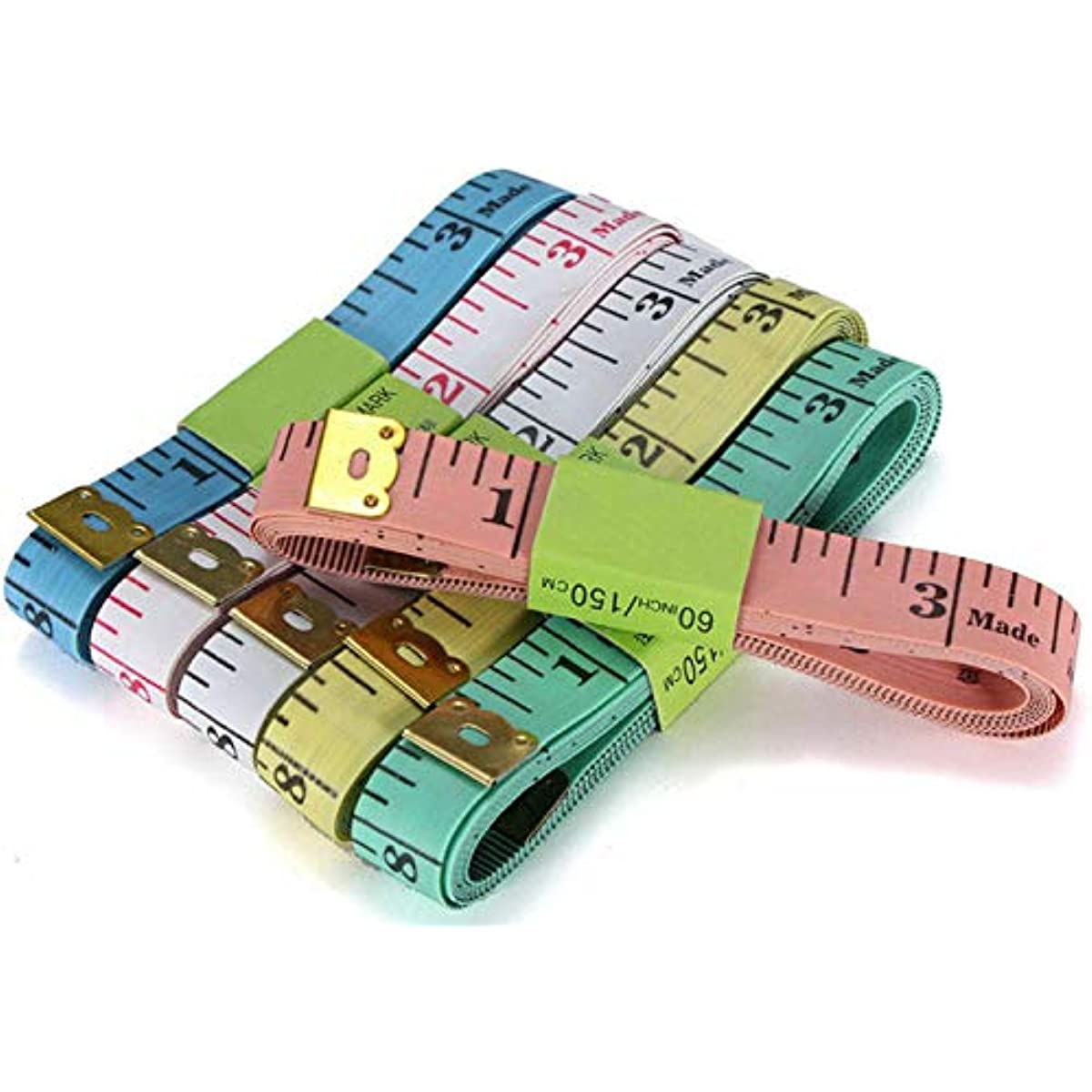Двухсторонняя измерительная лента Colourful Tailor 60 дюймов 150 см Двойная шкала измерений
Двухсторонняя измерительная лента Colourful Tailor 60 дюймов 150 см Двойная шкала измерений