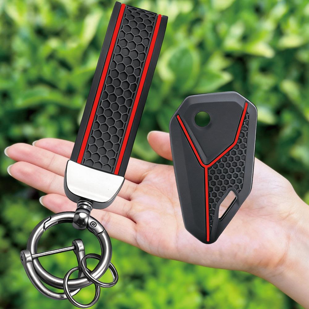 Silicone Key Case For Honda Agusta Kawasaki Yamaha Suzuki N5 200 CB125R CB150R CB250R CB300R Keychain Holder Key Cover
Silicone Key Case For Honda Agusta Kawasaki Yamaha Suzuki N5 200 CB125R CB150R CB250R CB300R Keychain Holder Key Cover