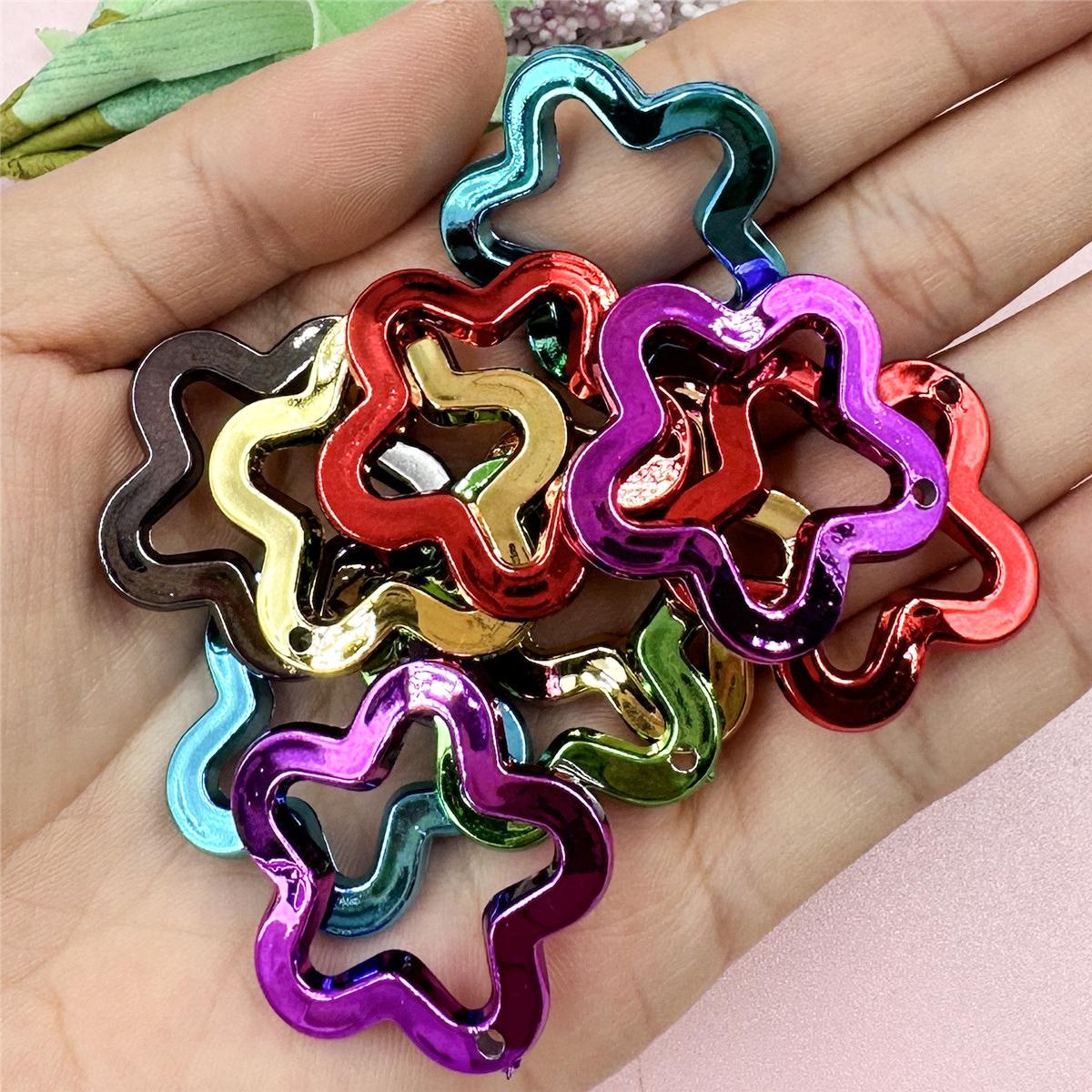 Свободные бусины, 10 шт., кулон со звездой, 30 мм, имитация металла, акрил, сделай сам, ювелирные аксессуары для изготовления ожерелья, сережек, модные разноцветный
Свободные бусины, 10 шт., кулон со звездой, 30 мм, имитация металла, акрил, сделай сам, ювелирные аксессуары для изготовления ожерелья, сережек, модные разноцветный