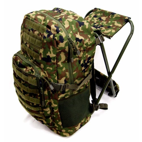 STORMCROS Military Backpack with Chair, Chair Bag, Hiking Backpack, Large Capacity, 49L, JSDF Camouflage, 1704
STORMCROS Military Backpack with Chair, Chair Bag, Hiking Backpack, Large Capacity, 49L, JSDF Camouflage, 1704