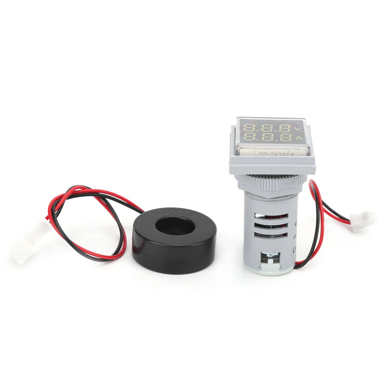 AD1622FVA 2in 1 Voltmeter Ammeter Voltage Current Meter Tester Measuring IndicatorWhite
AD1622FVA 2in 1 Voltmeter Ammeter Voltage Current Meter Tester Measuring IndicatorWhite