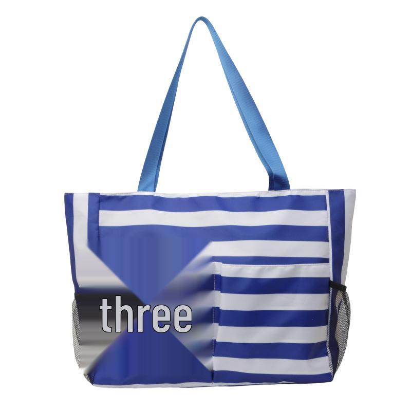 Korean Style Color Block Canvas Beach Tote - Large Capacity, Striped Shoulder Bag for Spring/Summer 2025 One Size синий
Korean Style Color Block Canvas Beach Tote - Large Capacity, Striped Shoulder Bag for Spring/Summer 2025 One Size синий