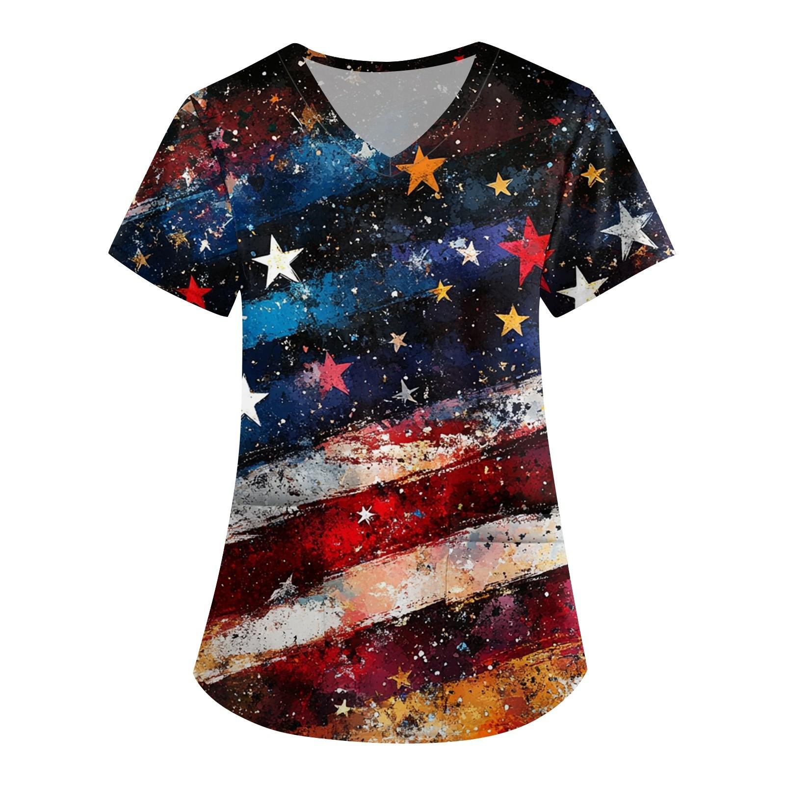 Women s Fashion V-neck Short-sleeved Work Dress With Pockets Independence Day Printed Top Carer Suit L жовтий
Women s Fashion V-neck Short-sleeved Work Dress With Pockets Independence Day Printed Top Carer Suit L жовтий