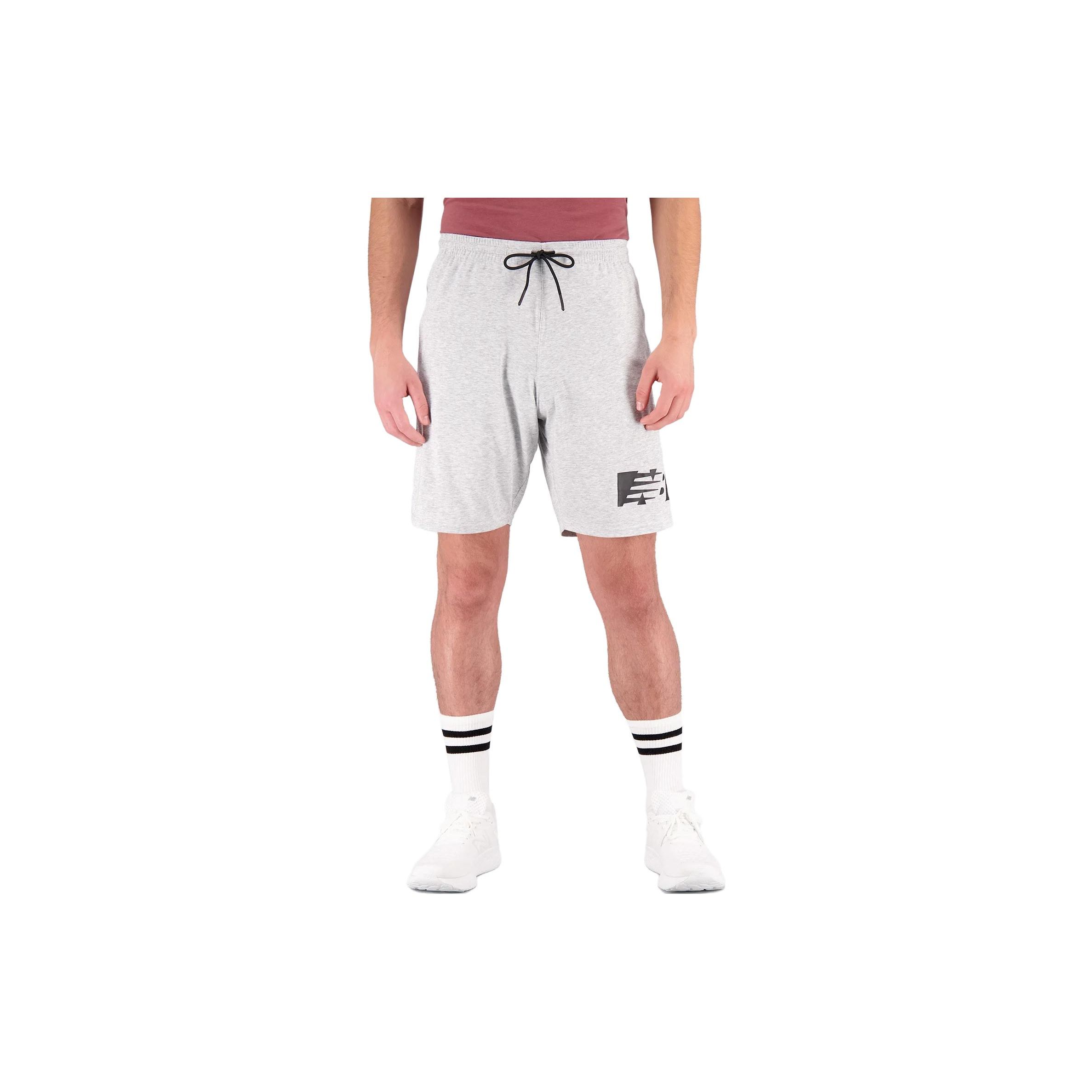 Прямые шорты New Balance с логотипом и шнурком, мужские брюки серого цвета AMS21073-AG
Прямые шорты New Balance с логотипом и шнурком, мужские брюки серого цвета AMS21073-AG
