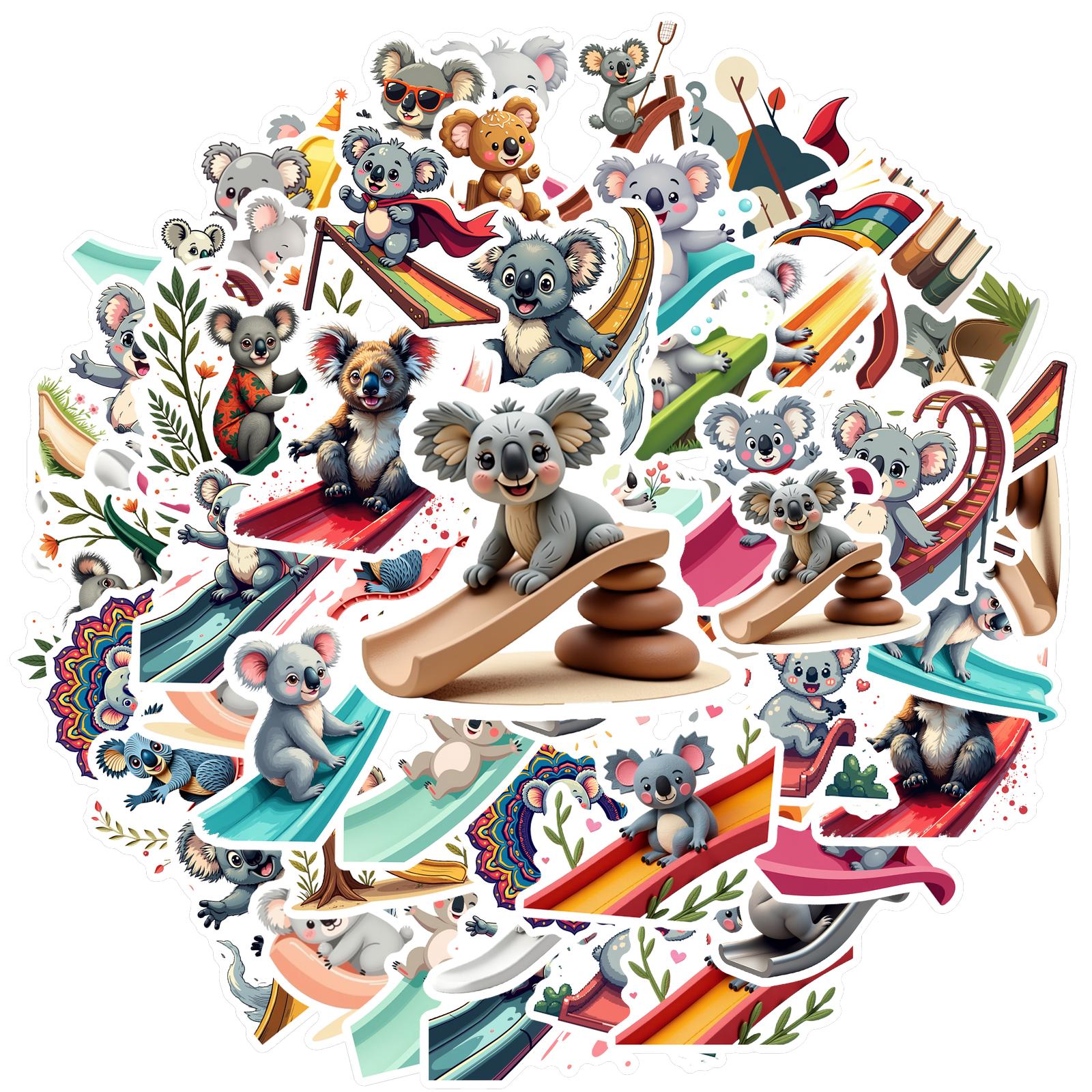 35-70pcs Koala Sliding Stickers Cartoon Animals Play Decals Sticker Laptop Phone Guitar Bike Skateboard Stationery
35-70pcs Koala Sliding Stickers Cartoon Animals Play Decals Sticker Laptop Phone Guitar Bike Skateboard Stationery