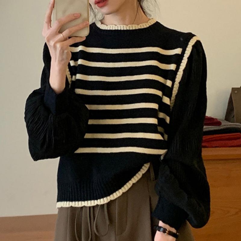 GMXIA Casual Knitwear Tops Women s Fall and Winter Casual Style Short Splicing Sweater One Size чёрный
GMXIA Casual Knitwear Tops Women s Fall and Winter Casual Style Short Splicing Sweater One Size чёрный