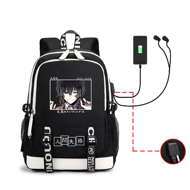Wenhao Wild Dog School Bag Anime Peripheral Dazaiji Zhongyuan Zhongye Backpack Student Male And Female Casual Computer Bag 19inch
Wenhao Wild Dog School Bag Anime Peripheral Dazaiji Zhongyuan Zhongye Backpack Student Male And Female Casual Computer Bag 19inch