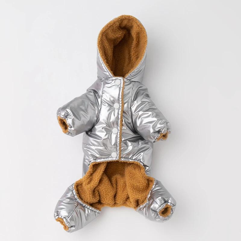 Winter Dog Jumpsuit Rompers Thick Warm Dog Clothes Pomeranian Poodle Bichon Schnauzer Japanese Spitzbn Dog Clothing Pet Costume S срібний
Winter Dog Jumpsuit Rompers Thick Warm Dog Clothes Pomeranian Poodle Bichon Schnauzer Japanese Spitzbn Dog Clothing Pet Costume S срібний