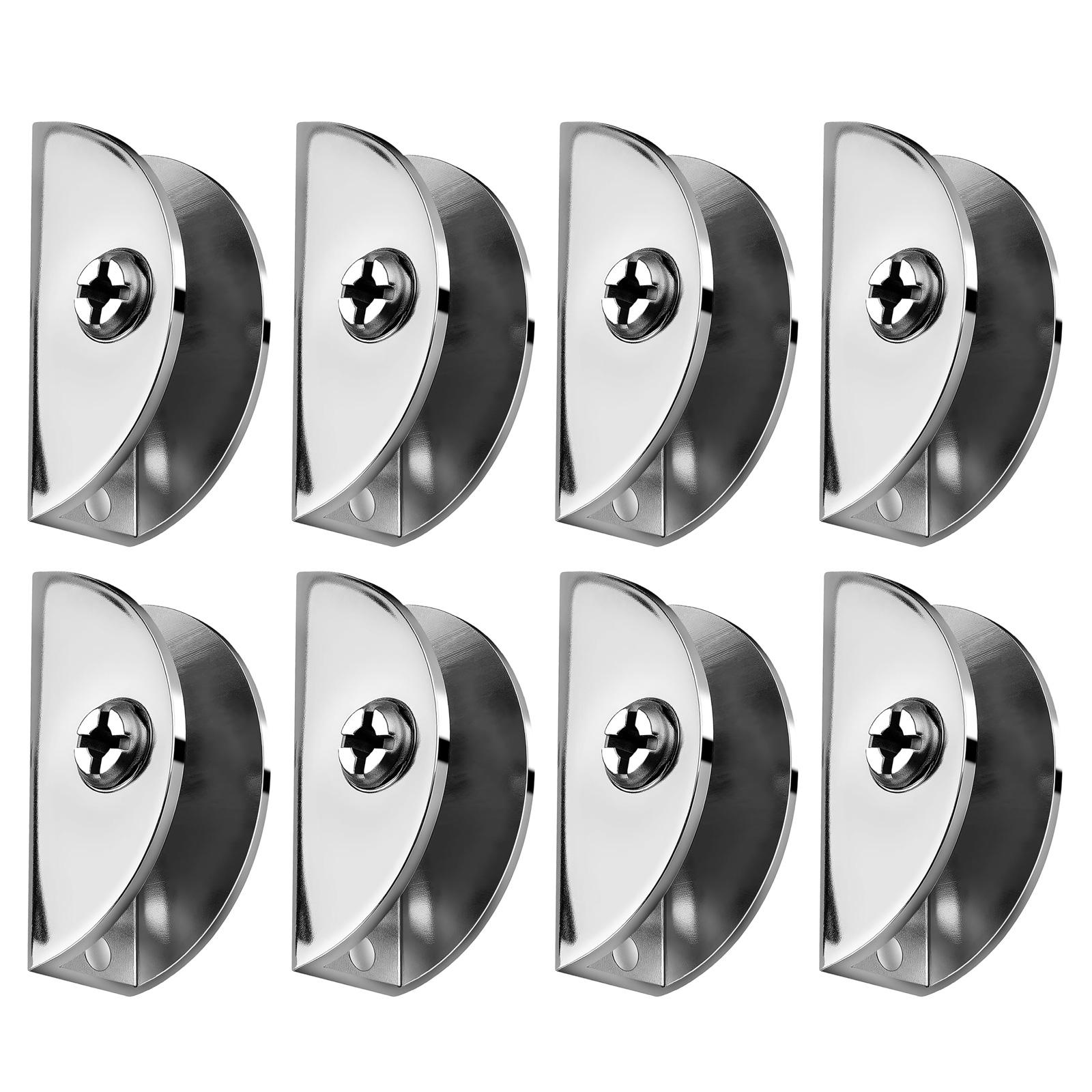 8pcs Adjustable Glass Mounting Clamps Moon Shaped Featuring Secure Installation & Vibration Reduction for 8-12mm Glass 1
8pcs Adjustable Glass Mounting Clamps Moon Shaped Featuring Secure Installation & Vibration Reduction for 8-12mm Glass 1