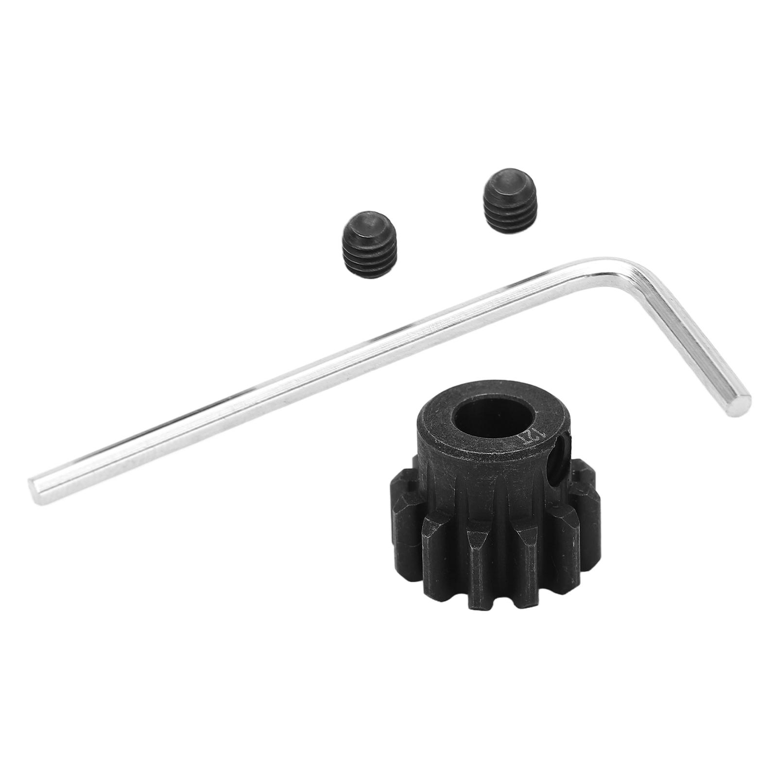 RC Motor Gear 12T Steel Motor Pinion 1.0M for LOSI Lasernut U4 Tenacity 1/10 Model Car 5mm Axle Motor
RC Motor Gear 12T Steel Motor Pinion 1.0M for LOSI Lasernut U4 Tenacity 1/10 Model Car 5mm Axle Motor