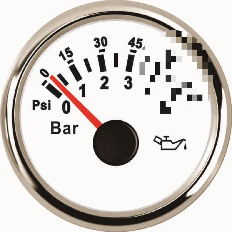 52mm Oil Pressure Gauge for Car, Boat, and RV
52mm Oil Pressure Gauge for Car, Boat, and RV