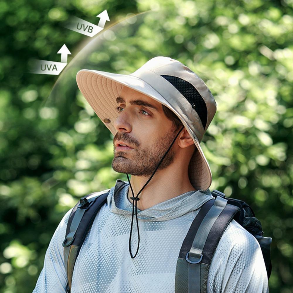Wide Brim Portable Big Visors Windproof Anti-UV Fishing Cap Breathable Men Fisherman Hat Camping
Wide Brim Portable Big Visors Windproof Anti-UV Fishing Cap Breathable Men Fisherman Hat Camping