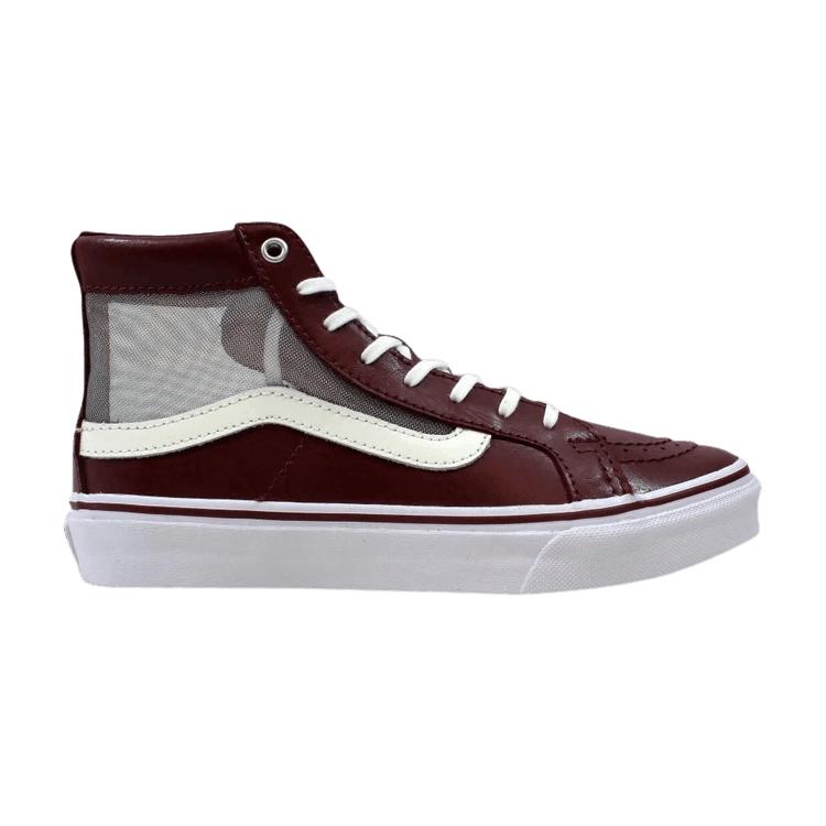 Vans Sk8-Hi Slim Cutout Портвейн Унисекс Кроссовки Красный Настоящий Белый VN0004KZISV 35
Vans Sk8-Hi Slim Cutout Портвейн Унисекс Кроссовки Красный Настоящий Белый VN0004KZISV 35