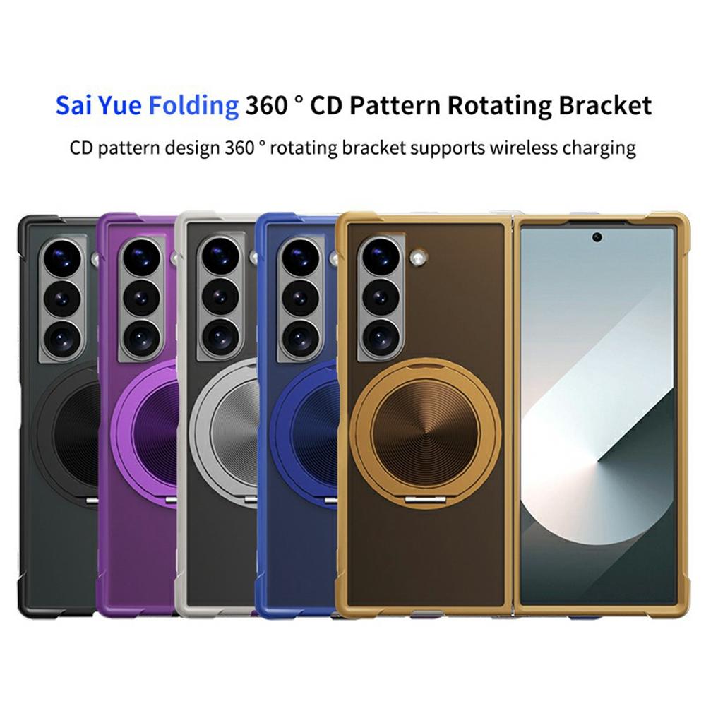 For Samsung Galaxy Z Fold5 5G Case Compatible with MagSafe CD Vein Kickstand TPU+PC Phone Cover Gold
For Samsung Galaxy Z Fold5 5G Case Compatible with MagSafe CD Vein Kickstand TPU+PC Phone Cover Gold