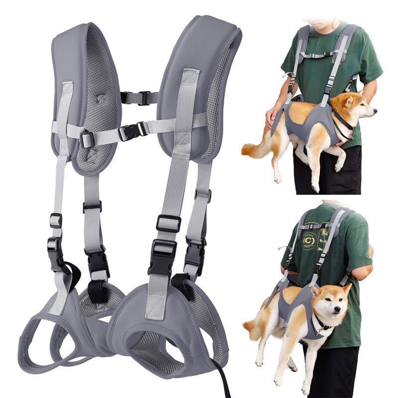 Second Generation Adjustable Dog Backpack - Summer Breathable, In Stock Gray
Second Generation Adjustable Dog Backpack - Summer Breathable, In Stock Gray