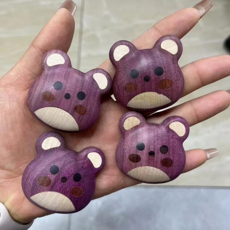 Sandalwood Star Carved Wooden Cartoon Rabbit & Bear Fridge Magnet Jewelry Accessory
Sandalwood Star Carved Wooden Cartoon Rabbit & Bear Fridge Magnet Jewelry Accessory