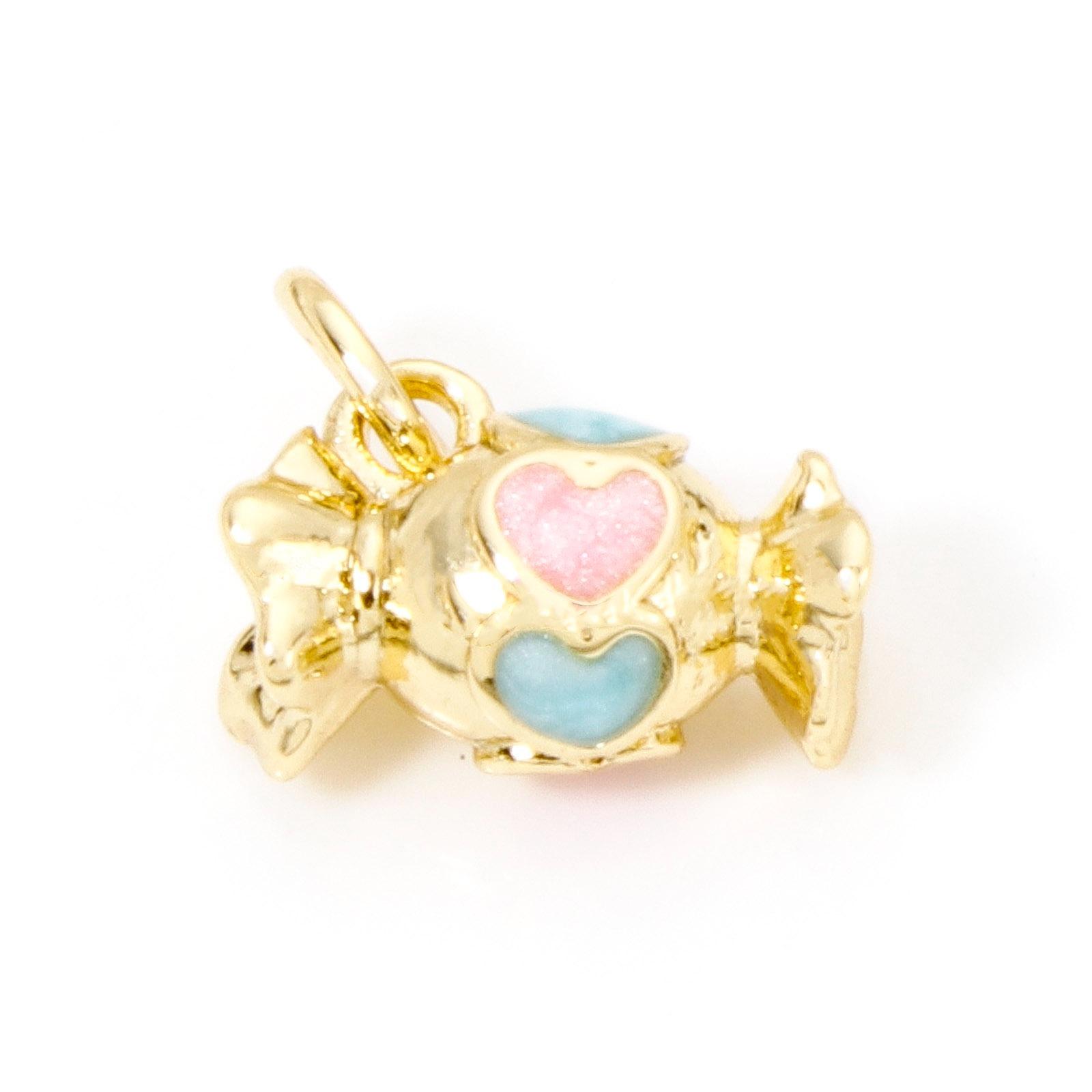 2pcs Pink Pearlized Enamel Brass Charms 18k Gold Plated Ice Cream Donuts Heart Small Pendants Sweet Cute Jewelry Findings
2pcs Pink Pearlized Enamel Brass Charms 18k Gold Plated Ice Cream Donuts Heart Small Pendants Sweet Cute Jewelry Findings