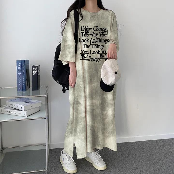 Korean Tie-Dye Mid-Length T-Shirt Dress: Versatile & Fashionable Women s Spring/Summer 2024 XL фіолетовий
Korean Tie-Dye Mid-Length T-Shirt Dress: Versatile & Fashionable Women s Spring/Summer 2024 XL фіолетовий