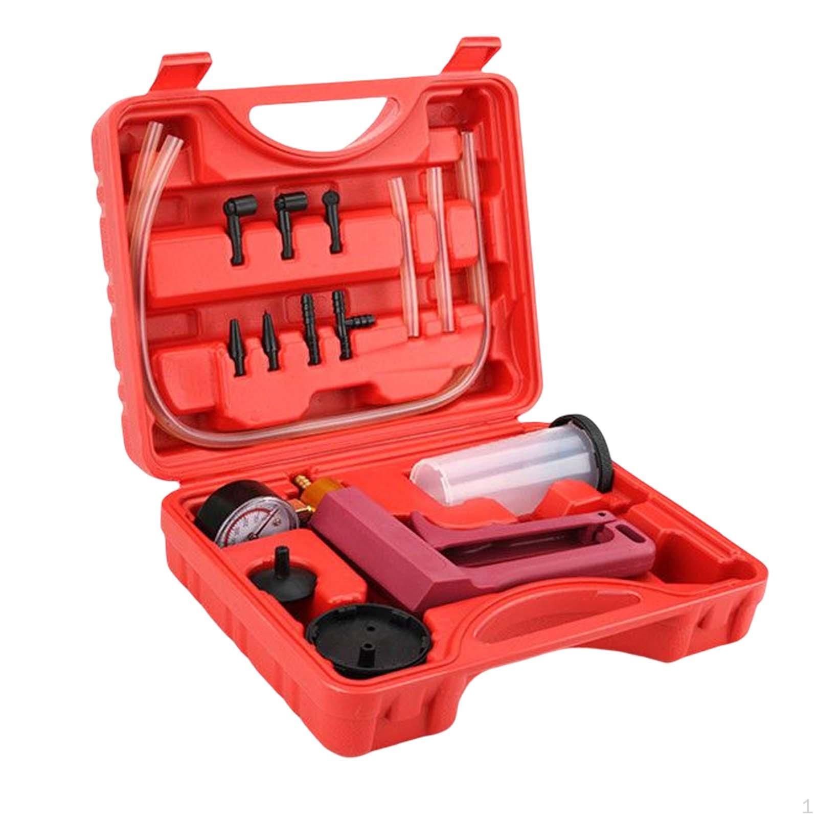 Brake Bleeder Set, Precision Accessories Vacuum Pump Kits, for Truck
Brake Bleeder Set, Precision Accessories Vacuum Pump Kits, for Truck