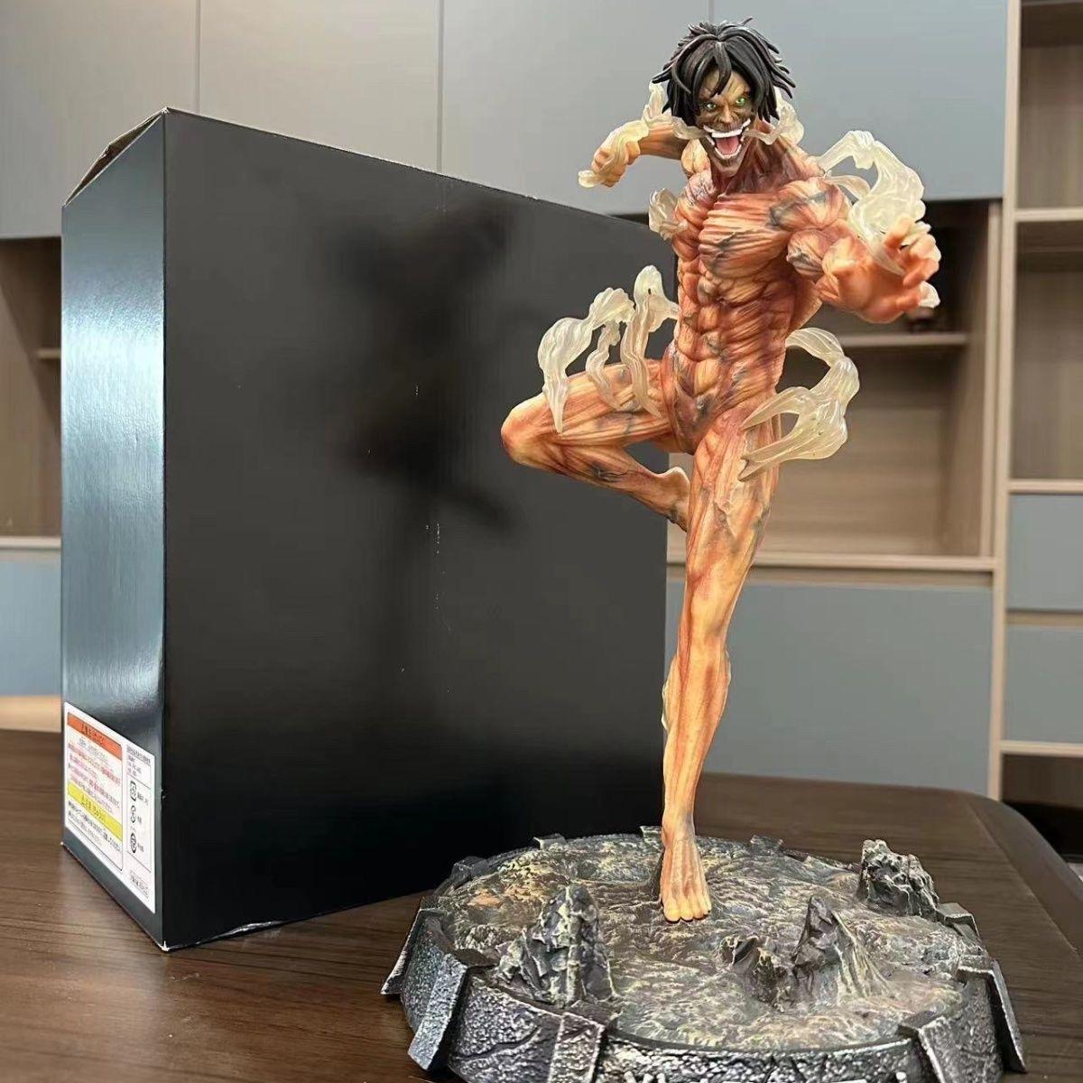 Аніме Shingeki No Kyojin Фігурки Eren Jaeger Екшн-фігурки Attack on Titan Колекція ПВХ Модель Іграшки Прикраса Подарунки бежевий
Аніме Shingeki No Kyojin Фігурки Eren Jaeger Екшн-фігурки Attack on Titan Колекція ПВХ Модель Іграшки Прикраса Подарунки бежевий